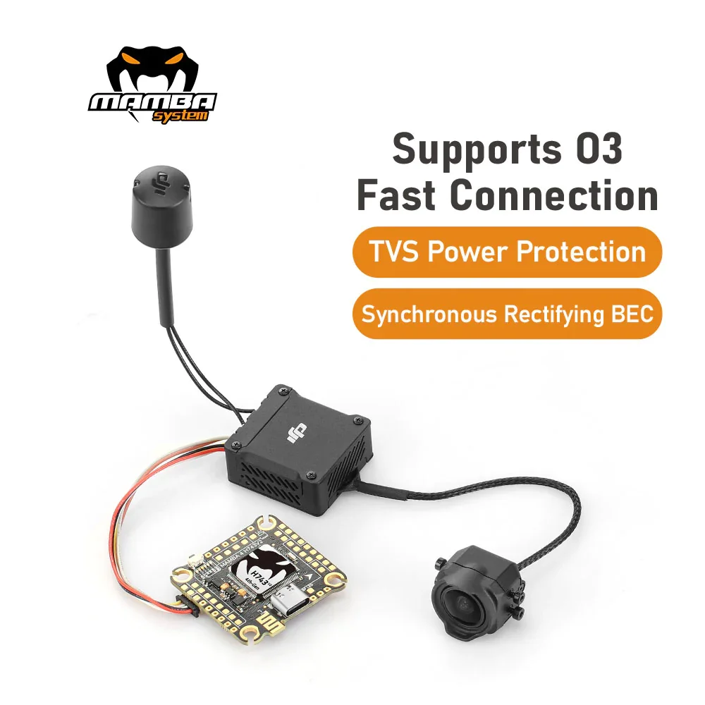 

Diatone FPV Дрон MAMBA MK4 H743 V2 Полетный контроллер 30 мм/м3