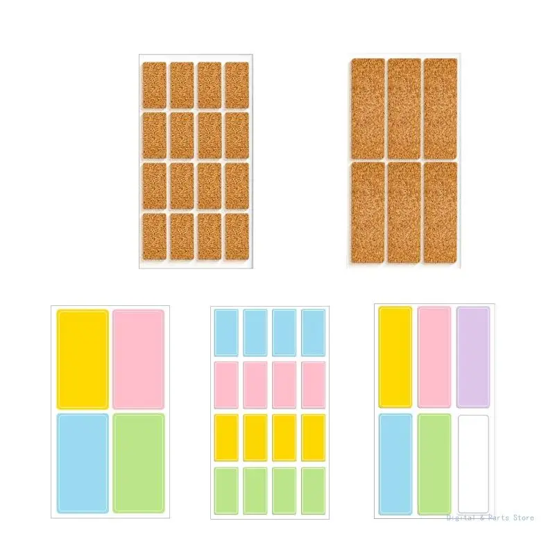 

M17F Stickers Labels Water Oil Resistant Writable Adhesive Home Kitchen