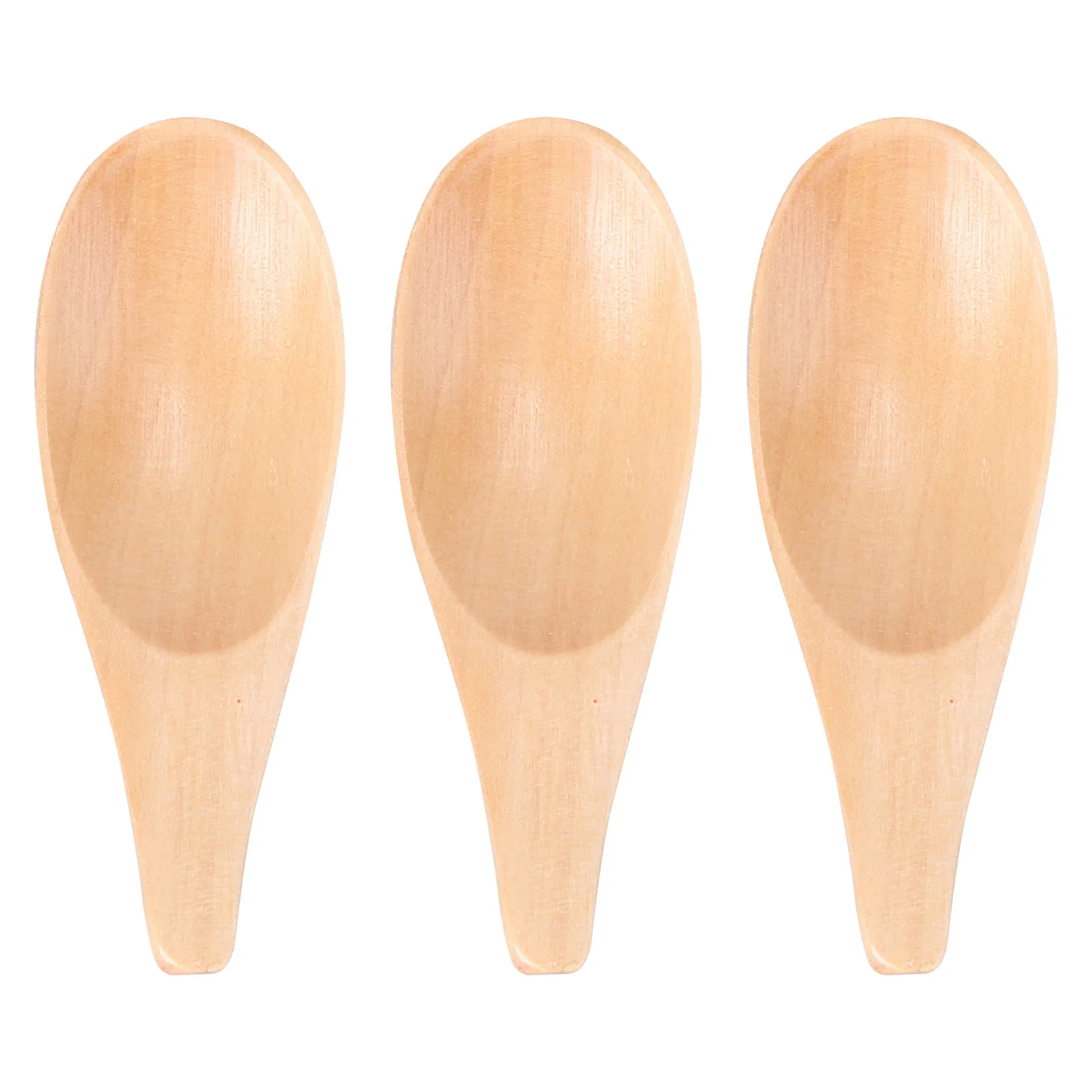 

Wooden Spoon Wood Tea Coffee Scoop Salt Spoons Seasoning Mini Bean Bamboo Short Tasting Measuring Sugar Handle Dinnerware Jam