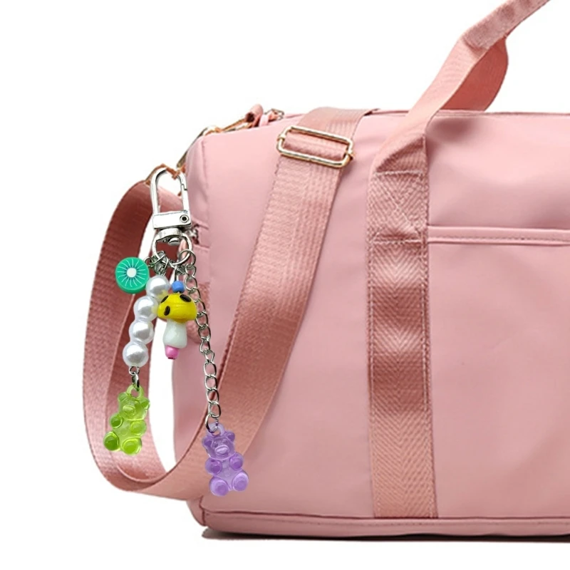 Брелок для телефона с изображением медведя