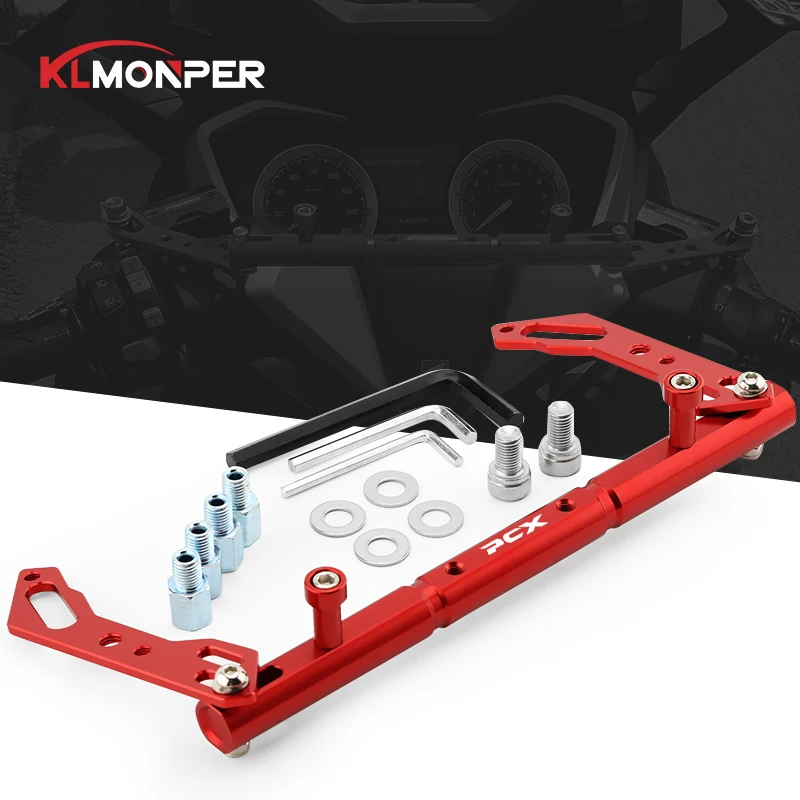 

For Honda PCX 125 150 160 PCX150 PCX160 Motorcycle Mutifunctional Cross Bar Steering Damper balance lever Adjustable Handlebar