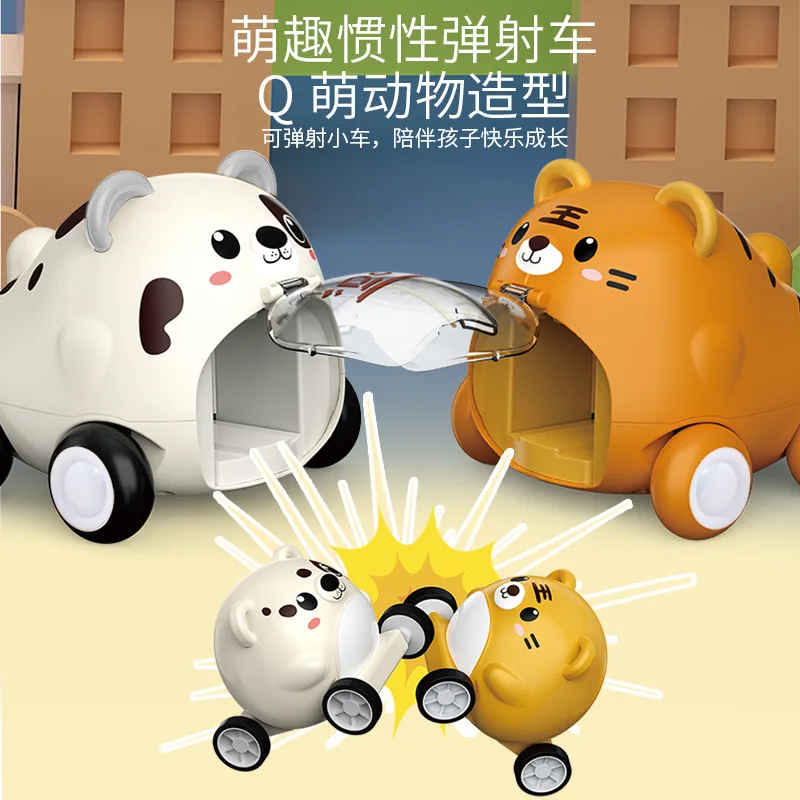 

Cute Pet Press Children's Toys Inertia Stunt Off-Road Vehicle Model Boy's Car Funny Fidget To Launch Shellstoys Hobbies Ma