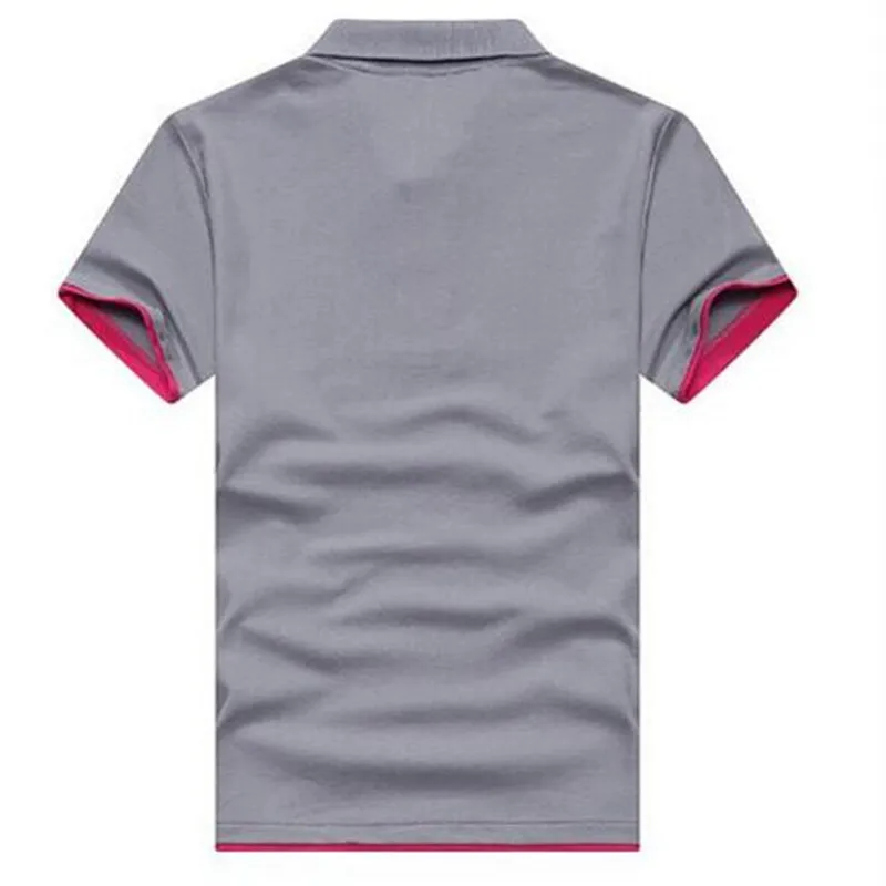

2020 Mens Polo Shirts Men Desiger Polos Men 65% Cotton Short Sleeve Shirt Clothes Golf Tennis Polos Big Size 3XL Solid