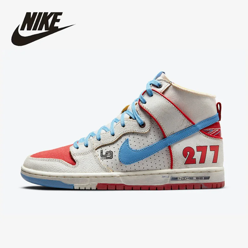 Кроссовки Nike Dunk SB для мужчин и женщин высокие беговые кроссовки дышащие удобные