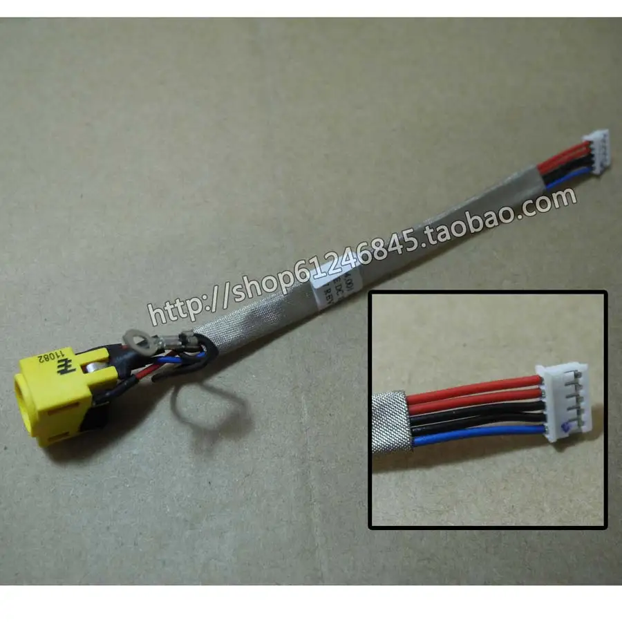 Кабель питания постоянного тока для Lenovo Thinkpad X200 X201, разъем питания, головка 50.47Q04.001