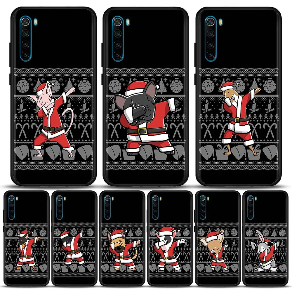 

Christmas Funny Animal Cartoon Comic Phone Case For Redmi K50 K40 K40S Gaming 10C 10 9T 9C 9A 9 8A 8 7A 7 6A 6 Pro Plus Xiaomi