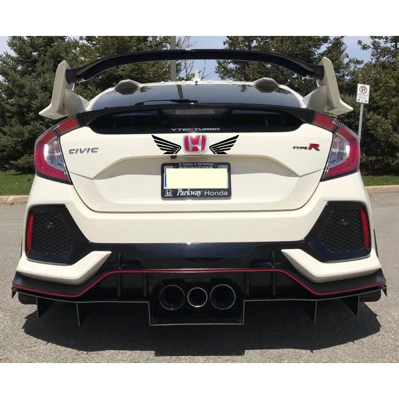 Наклейка в виде крыла мотоцикла маленького города забавные автомобильные