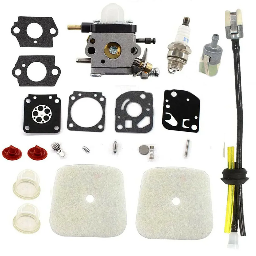

13pcs/set Carburettor Repair Kit For 2-Stroke Mantis 7222 7225 7230 7234 Tiller C1U-K54A 12520013123 Tiller Cultivator