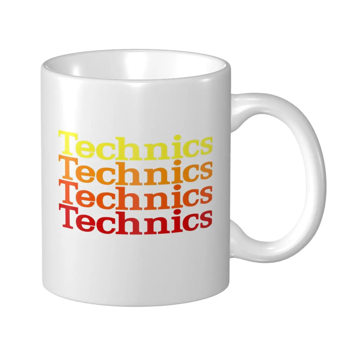 

Technics Coffe Mug Solid color Mugs Personality Ceramic Mugs Eco Friendly Tea Cup 330ml (11oz)