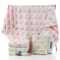 baby towel 6 layers muslin bibs childrens towel pure cotton baby face towel 110110 printed childrens gauze washcloth towel