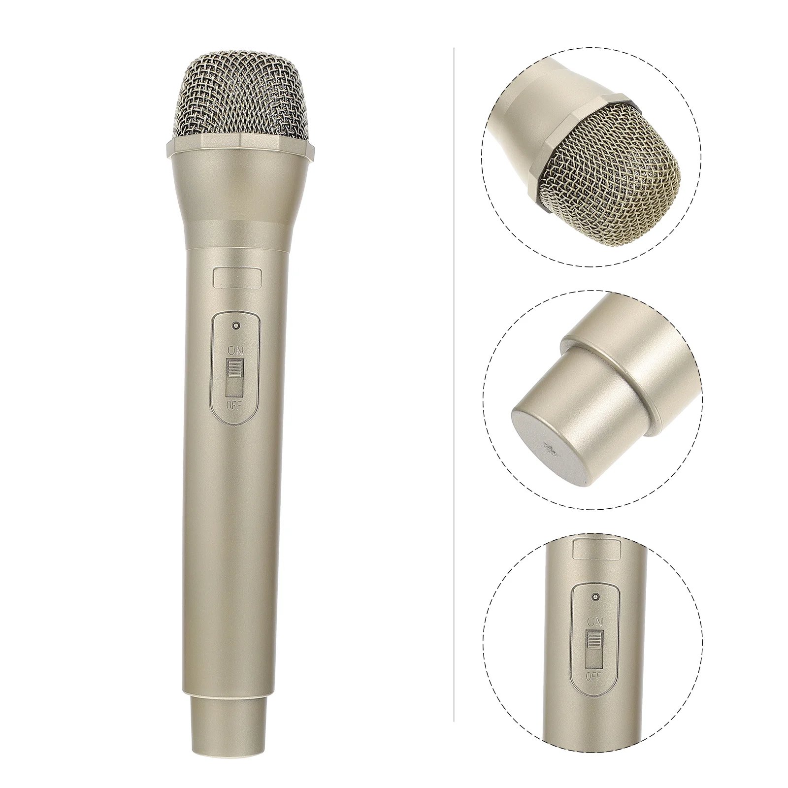

Simulation Microphone Plastic Toy Cosplay Role Outfits Stage Prop Playthings Roleplay Costume Kids Karaoke Toddler