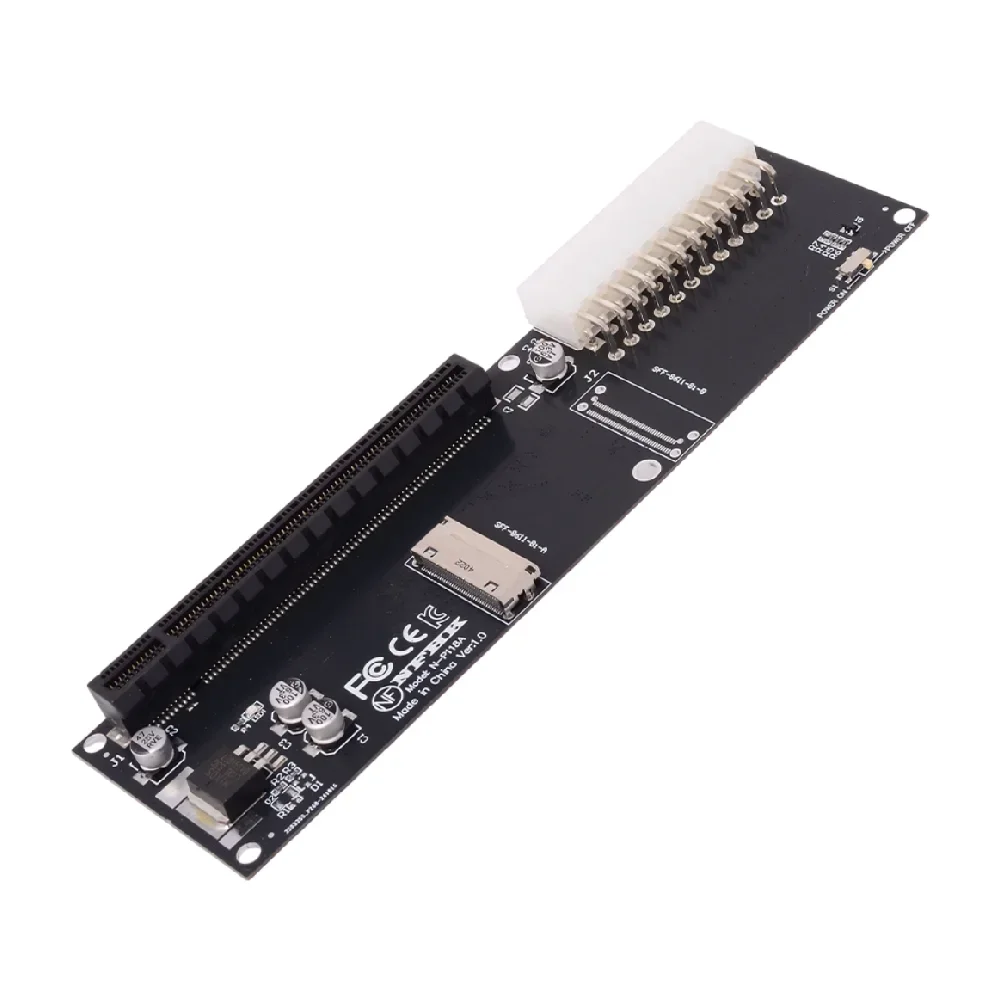 Фото Адаптер Oculink 8X SFF-8611 SFF-8612 8i для PCI E 4.0 X16, внешняя видеокарта Gen 4, адаптер OCuLink EGPU, питание ATX 24 Pin №3