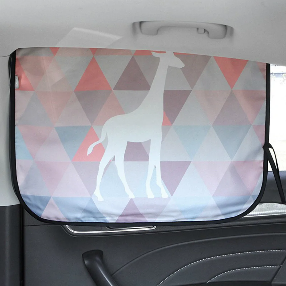 

Car sunshade Curtain In The Car Window Sunshade Cover Cartoon Universal Side Window Sunshade UV Protection For Kid Baby Children