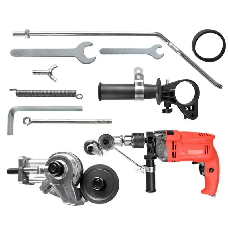 

Электрическая дрель, многофункциональная металлическая дрель, широкое применение для резки листового металла с растушевкой