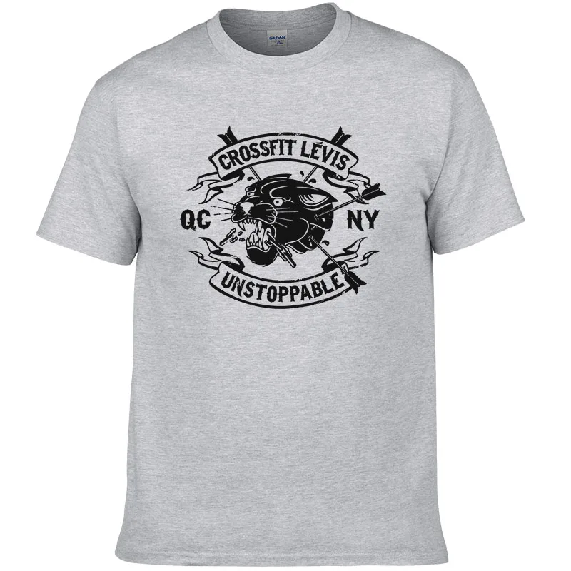 

Crossfit T Shirt Cotton Vintage Graphic Hip Hop Fitness Men's T-Shirts Homme Cotton Humorous Streetwear Brand Tees