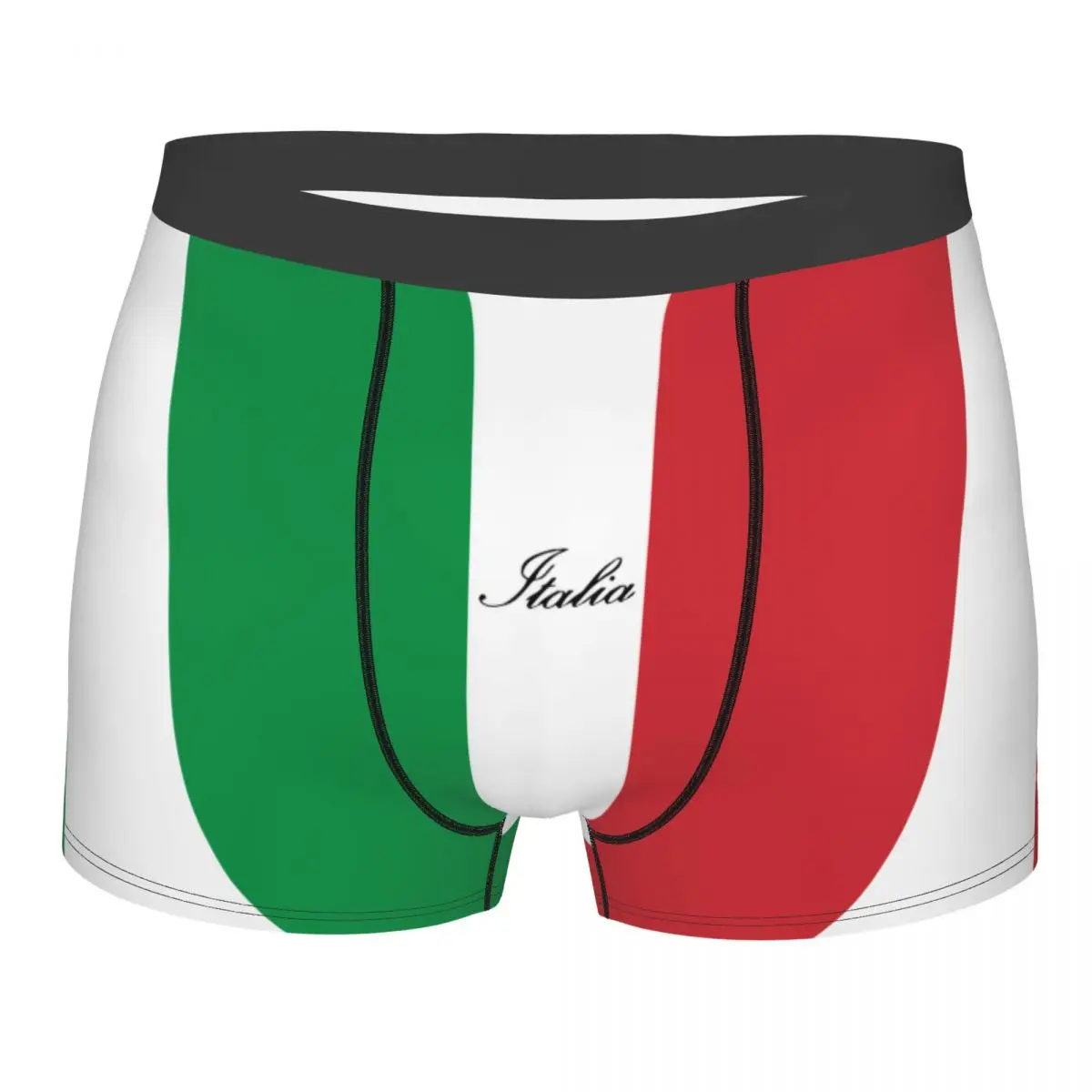 

Funny Boxer Italian Flag Of Italy Italia Shorts Panties Briefs Men's Underwear Soft Underpants for Male