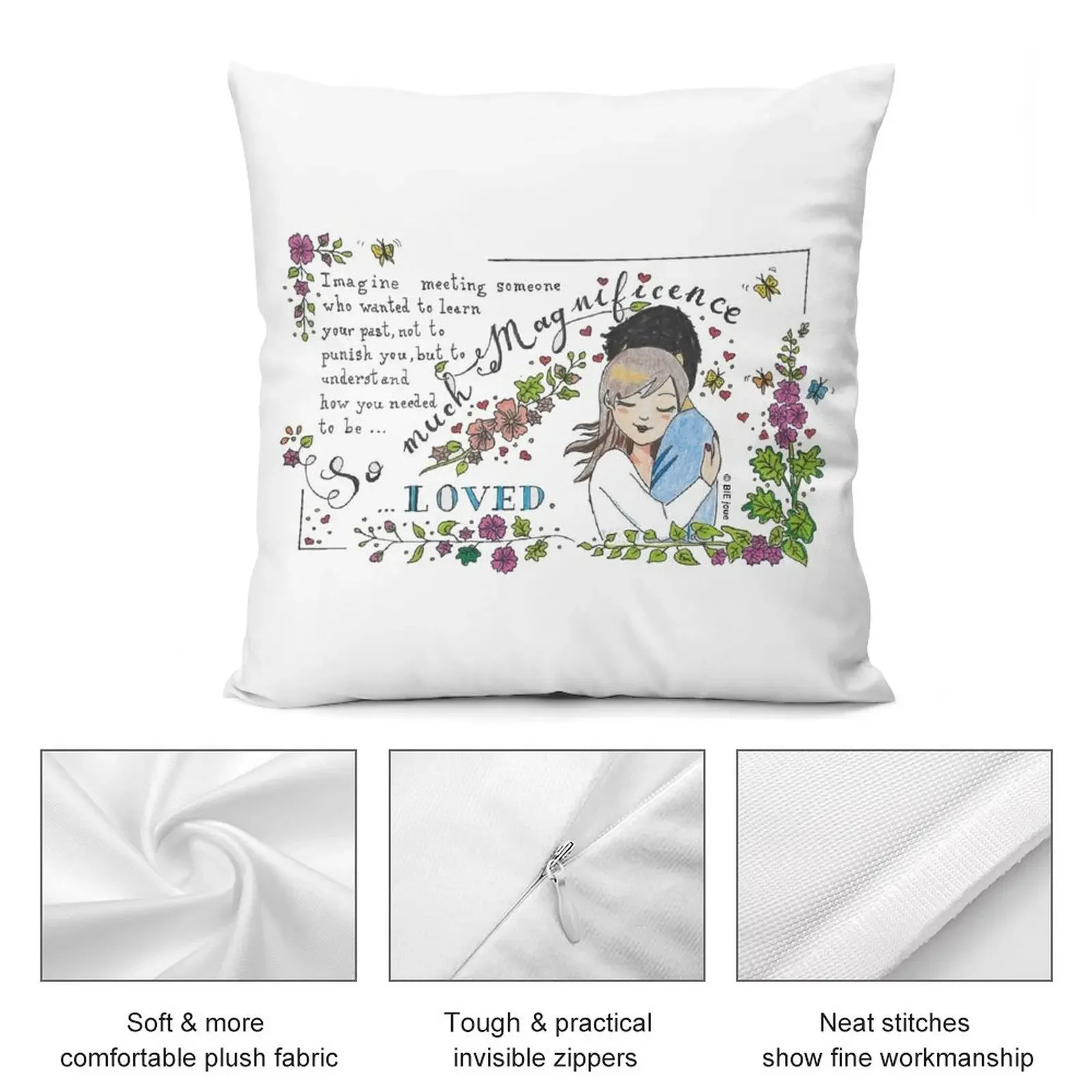 БИ-джейуэ. Как вам нужно быть любимым. Декоративная подушка. Наволочки. Чехлы для