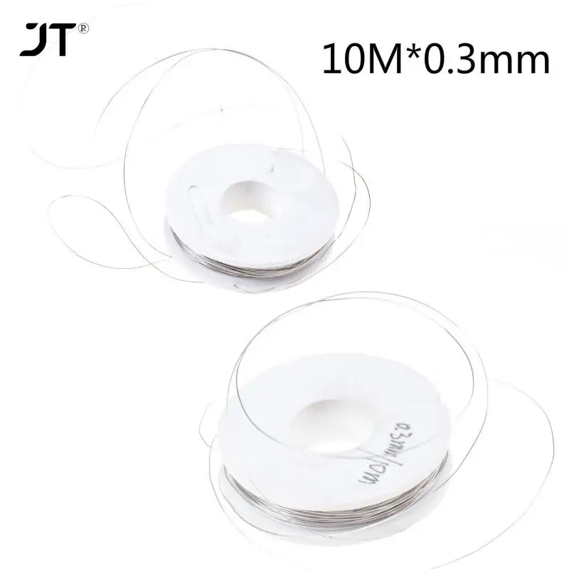 

10 м 0,3 мм нихромовая проволока, катушки высокой плотности, готовая катушка для нагревательного провода электронного распылителя
