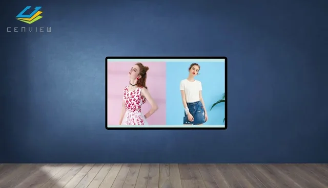 

Satisfaction Proven 65-Inch Wall Mounted Projector Screen Monitor Super Narrow Bezel Exhibition HD LCD 4K Digital Signage