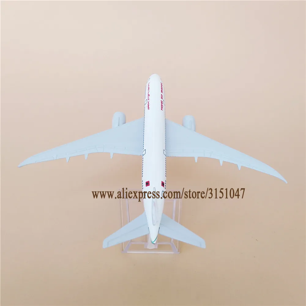 16cm Royal Air Maroc Airlines B787 Boeing 787 Airplane Model Plane Alloy Metal Aircraft Diecast Toy Kids Gift | Дом и сад