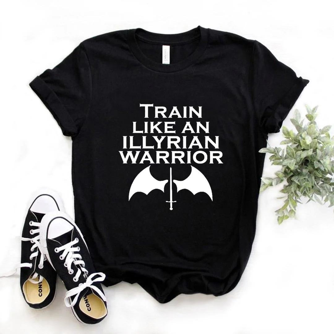 

Женские футболки с принтом «Поезд как воин», хлопковая Повседневная забавная футболка для леди, Yong, топ для девочек, хипстерская футболка T648
