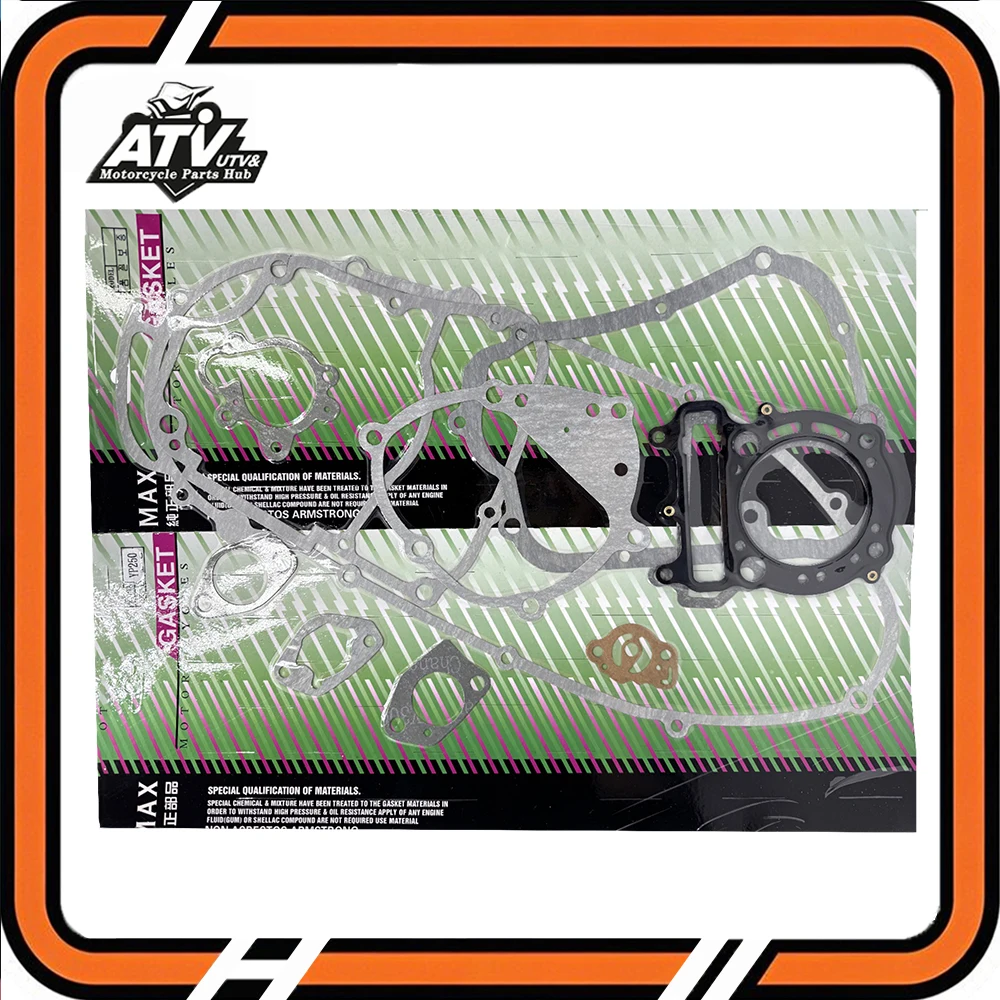 

Полный комплект прокладок для двигателя Linhai 250 260 300 Linhai 300 E2/T3b LH170MN ATV buyang feishen/Stiles 300