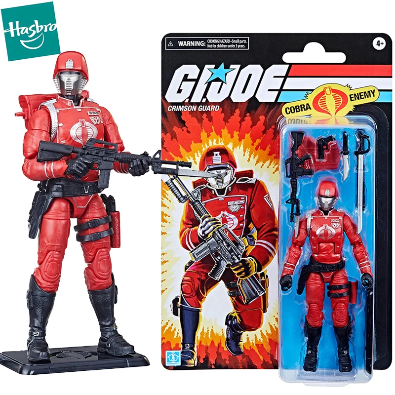 

In Stock Hasbro Walmart limited G.I. Joe Classified Series Crimson Guard Action Figure Collectible Model Anime Toys Gift for Kid