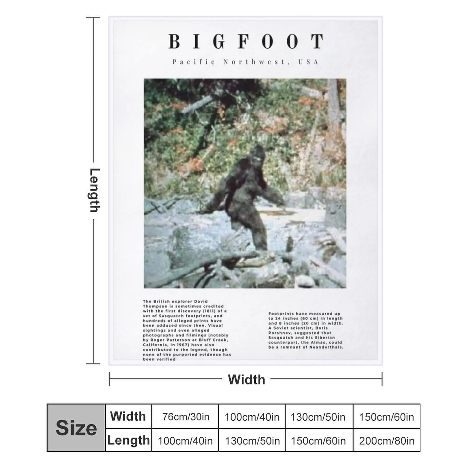 Минималистичные Cryptids: Throw Blanket Bigfoot аниме пляжная кровать плед одеяла