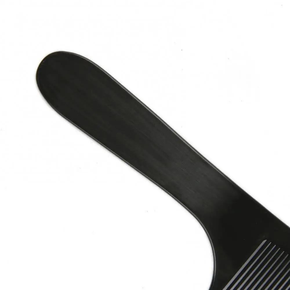

Hair Clipper Metal Men Professional Curved Shaver Cutting Brush Barbers Flat Top Comb Hair Cutting Comb Anti-static Comb