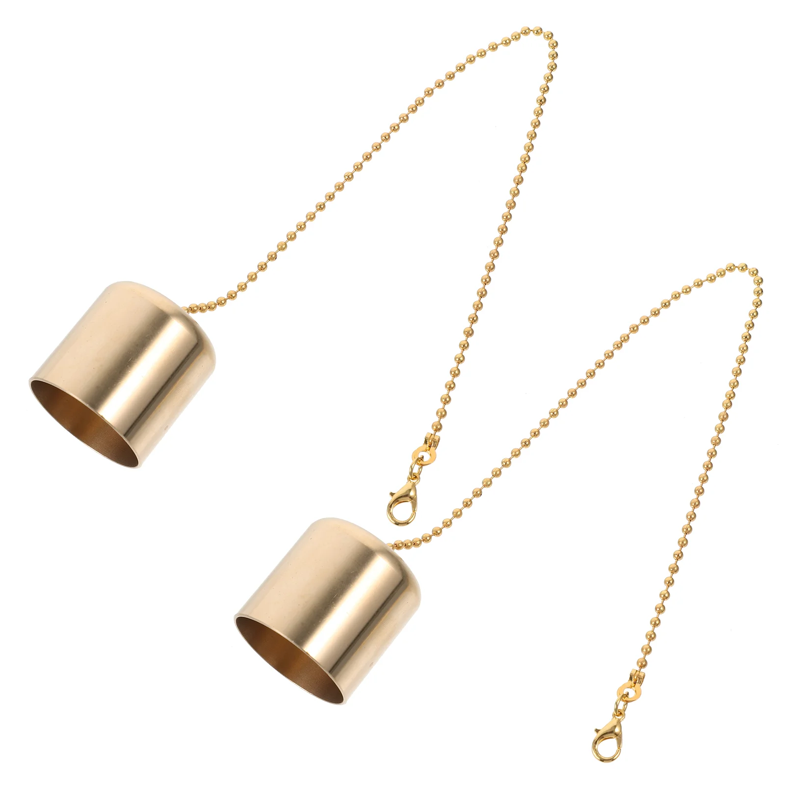 

2pcs Extinguishers Metal Snuffer Caps Small Extinguishers