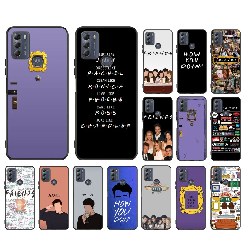 

Friends TV Show Case for Moto E22i E22 E32 E40 E20 Edge X30 20 Lite 20Pro 30 Neo Ultra Fusion E7Power E7 E6 Plus