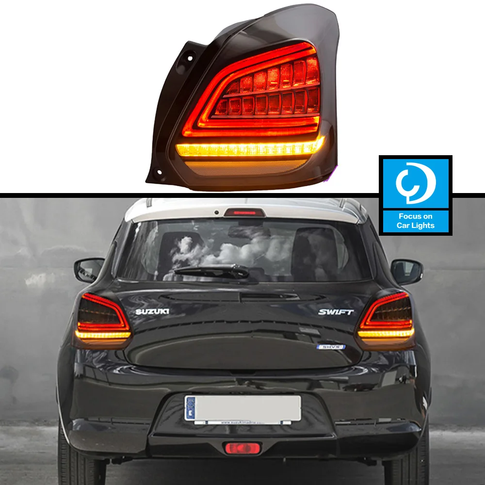 

2 шт., светодиодный ние фонари для Suzuki Swift 2017-2019