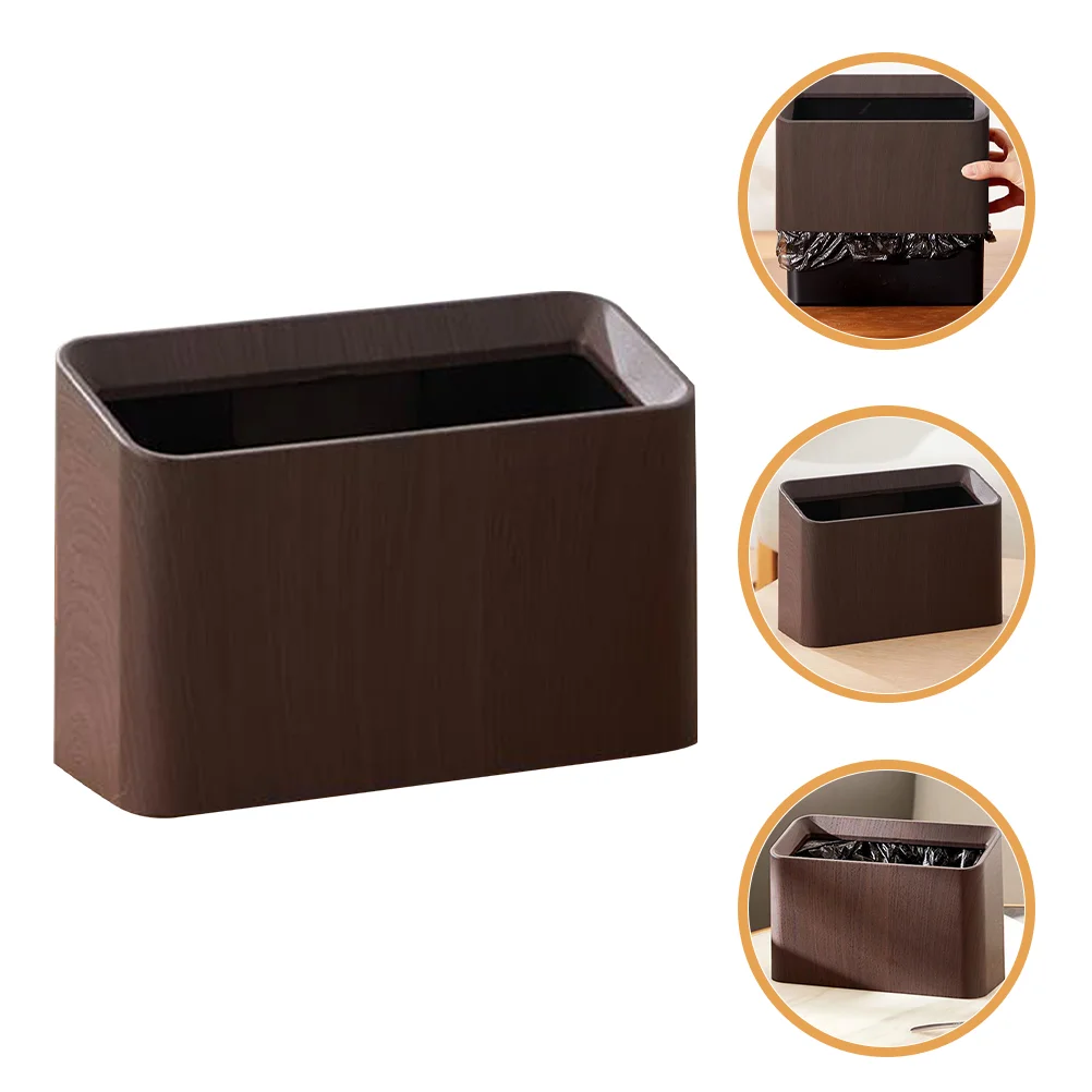 

Garbage Can Office Desk Trash Can Desktop Garbage Can Garbage Container Bin Countertop Trash Bin Vanity Waste Bin