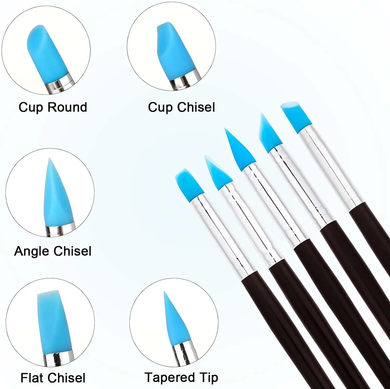 Силиконовый инструмент для моделирования и гончарного ремесла