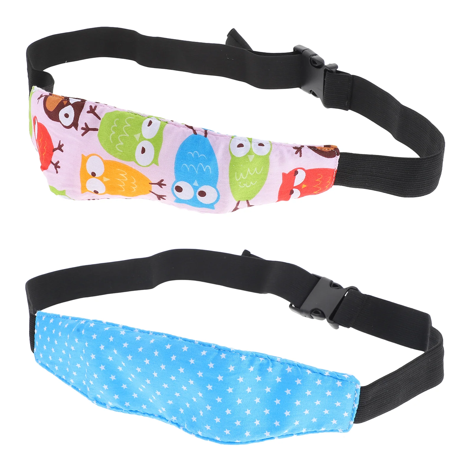 

2 Pcs Car Seat Belt Car Seat Head Strap Baby Seat Carseat Support Strap Car Stroller Car Seat Head Band Headband Sleeping Belt