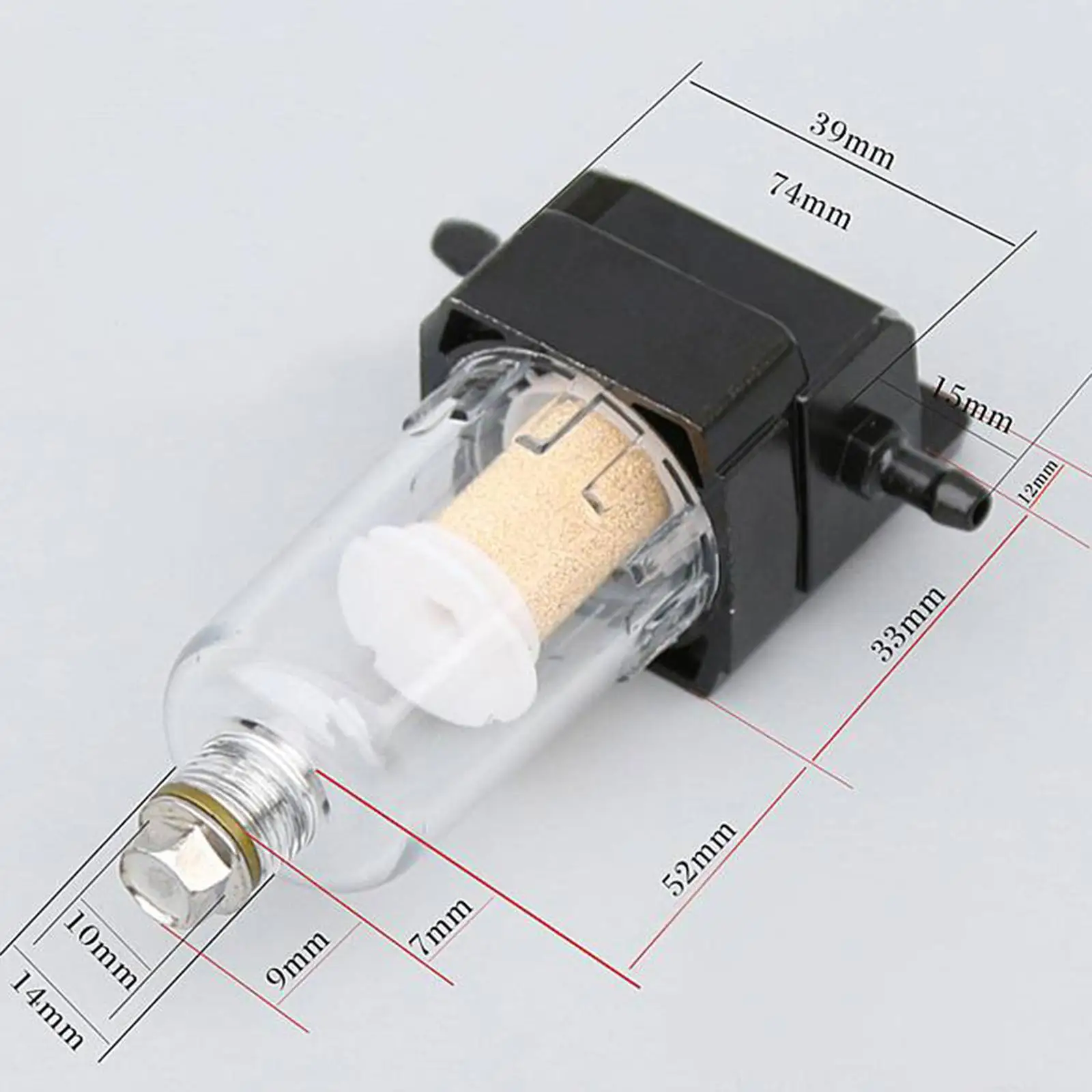 Водоотделитель топлива в сборе диаметр двигателя дизельного 6 мм биодизельные
