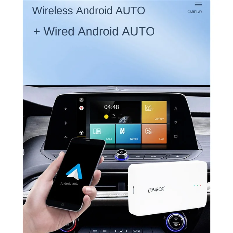 

Wired To Wireless Carplay Adapter Wireless Carplay Dongle Carplay Ai Box Smart Car Box For-VW Benz -Audi Kia Skoda Volvo