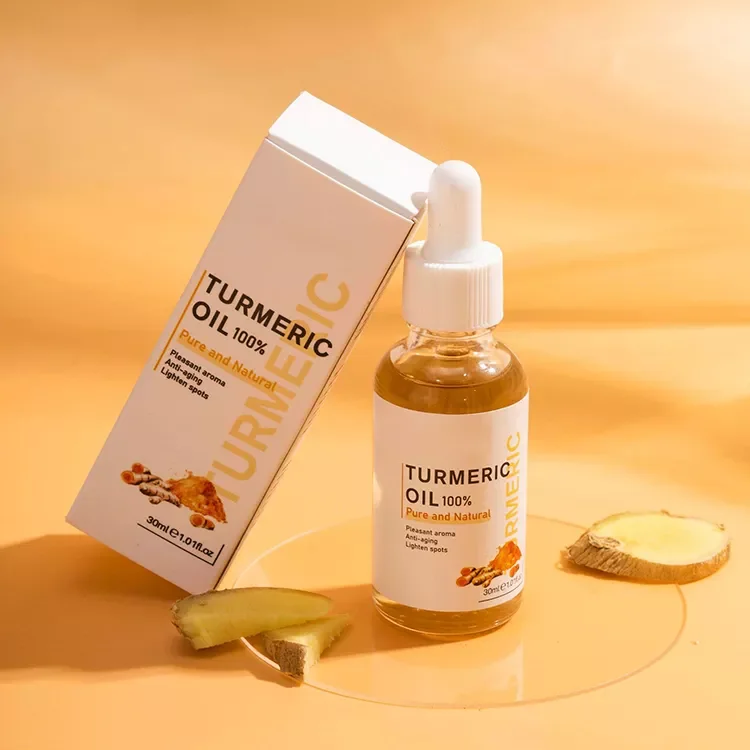 

30ML Turmeric Face Serum Whitening Dark Spot Remover Acne Scar Bright Skin Corrector Facial Essence Improve Roughness Skin Care