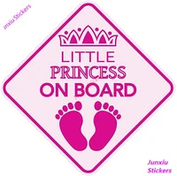 little princess on board baby car sign baby on board sticker for cars princess stickers kids on board car sticker accessories