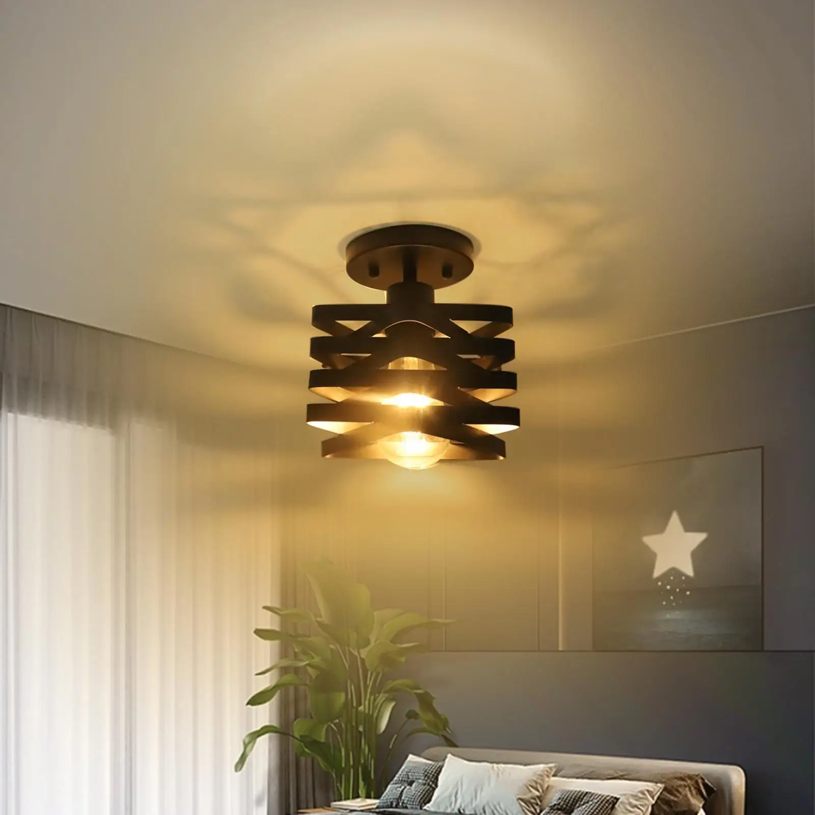 

LED Ceiling Light Shade Bar Hallway Hotel Lighting Fixture Porch Bathroom Minimalist Living Room Decoration Chandelier Lampshade