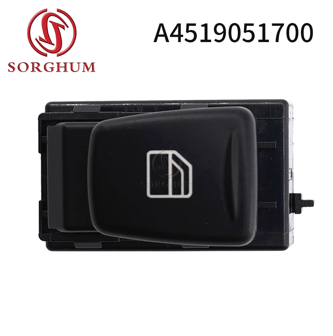 

SORGHUM A4519051700 For Smart 451 For two Cabrio 2007-2019 Electric Power Window Lifter Control Switch Single Button Car Parts