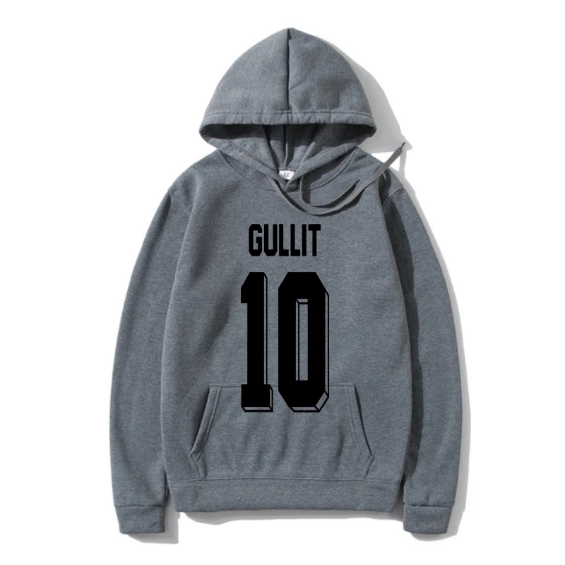 

Ruud Gulli Holland Netherlands No 10 Mens Retro Football Hoodie Men Women Unisex Fashion SweatSweatshir Free Shipping