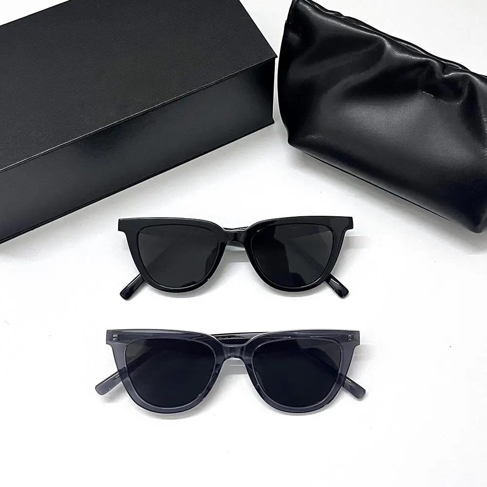 

Женские маленькие солнцезащитные очки UV400, ацетатные поляризационные очки кошачий глаз в оригинальной коробке, 2022 г