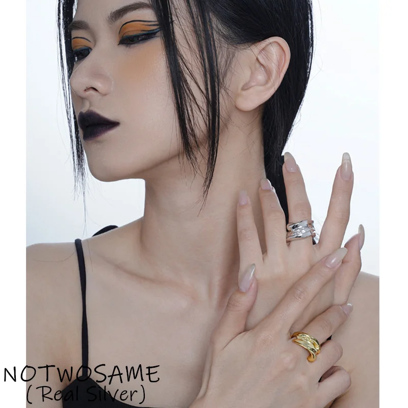 

Женское кольцо из серебра 925 пробы с блестящим зеркалом