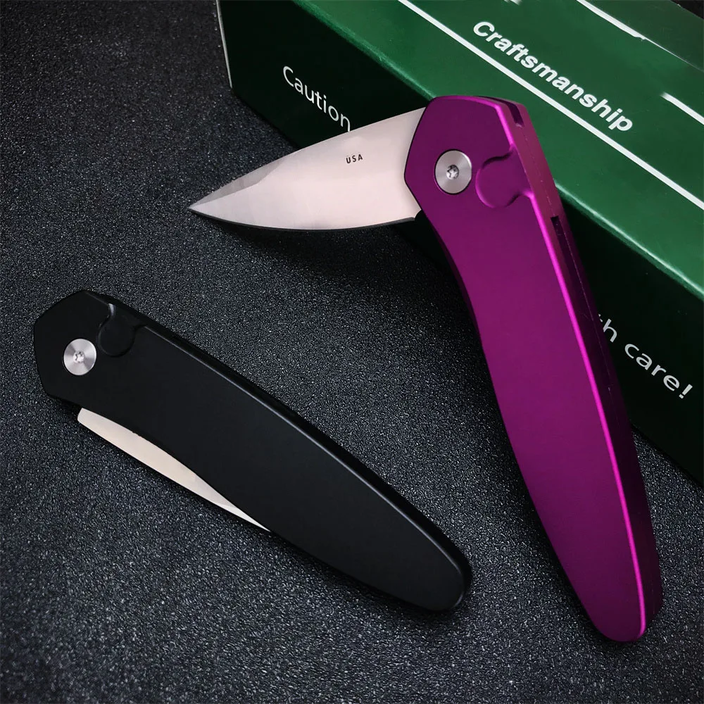 

Newport 3407 A.U.T.O Pocket Folding Knife S35VN Stainless Steel Aluminum Handle Outdoor Hunting EDC Survival Rescue Tool