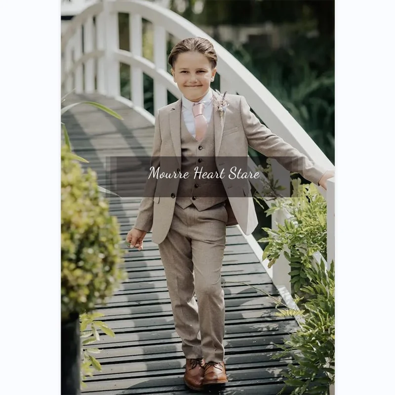 Boys Suits 2yrs To 16yrs Formal Wedding Kids Dresses Clothing Casual Jacket Vest Pants Tuxedo