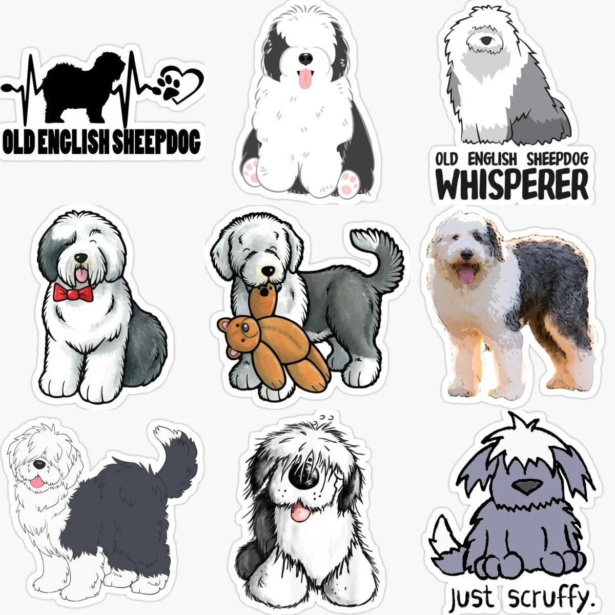 

Наклейка Catoonold с изображением английской овчины для мотоцикла, бампера, ноутбука, окна автомобиля, велосипеда, фургона, декоративные наклейки, Настраиваемые