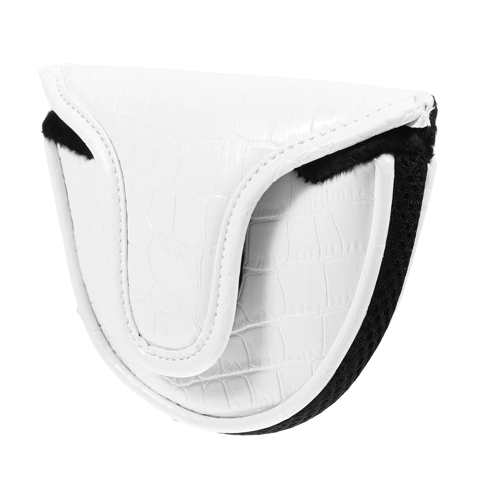 

Putter Sleeve Cover Clubpu Pusher Case Accessories Covers Circular Semi Equipment Beginner Aid Trainingputting Practice