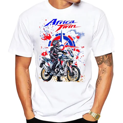 Футболка Africa Twin CRF1100 Motorcycle I'M GS Adventure, мужские футболки, одежда для мальчиков, одежда для гонщиков, спортивные повседневные футболки для верховой езды в горах