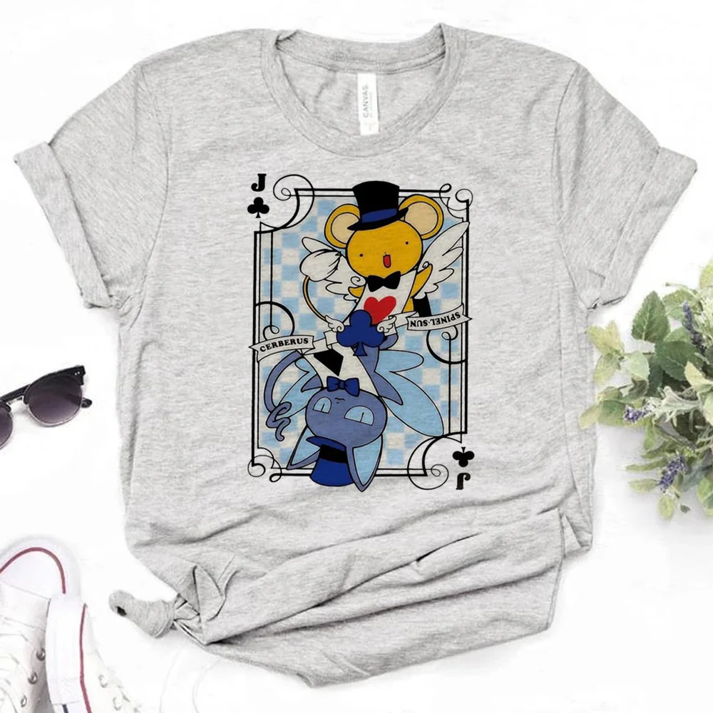

Sakura Card Captor top women designer tshirt female designer clothing